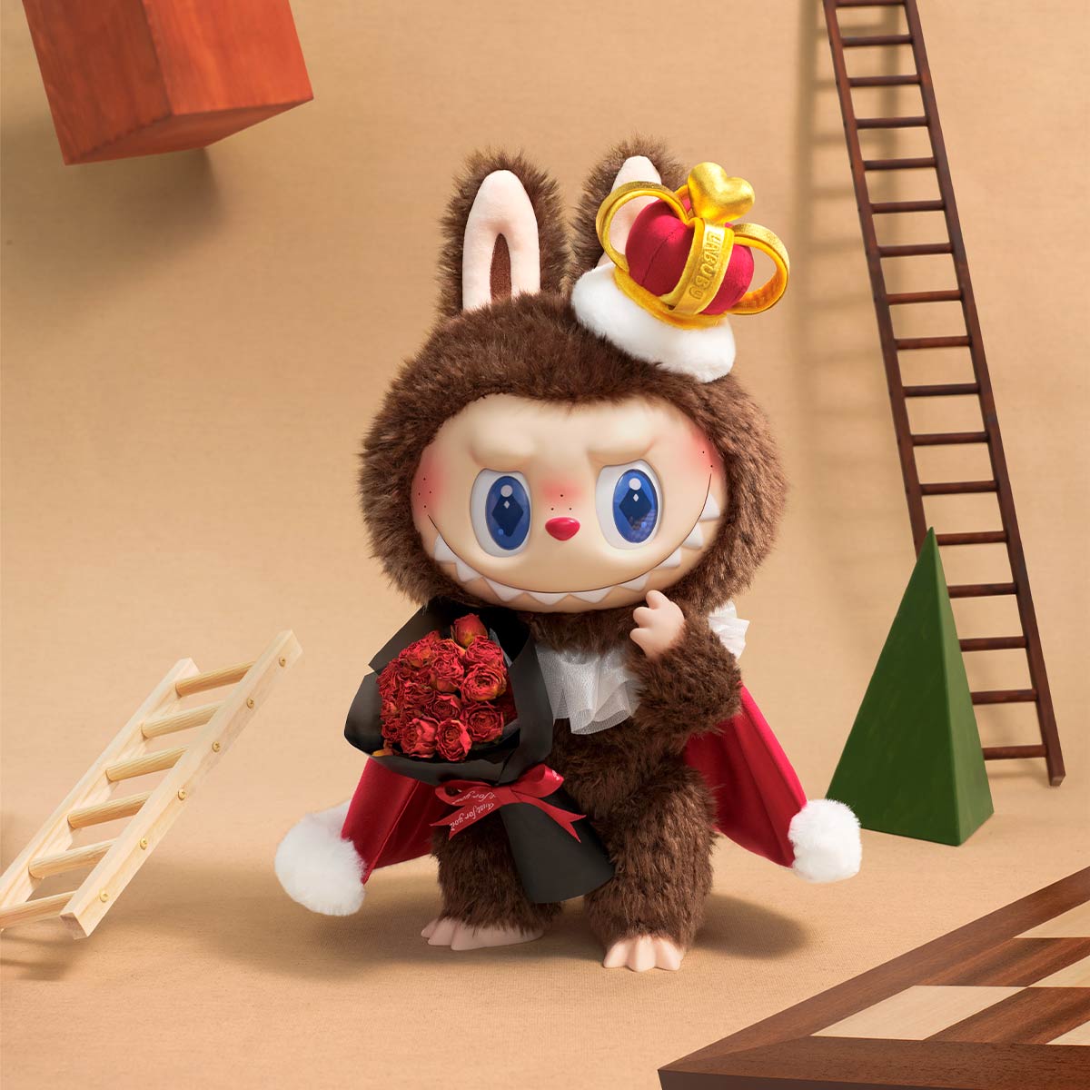 POP MART The Monsters Let's Checkmate Series Vinyl Plush Doll, Toys for Proposal Gift, Modern Home Decor, Collectible Toy Set for Desk Accessories