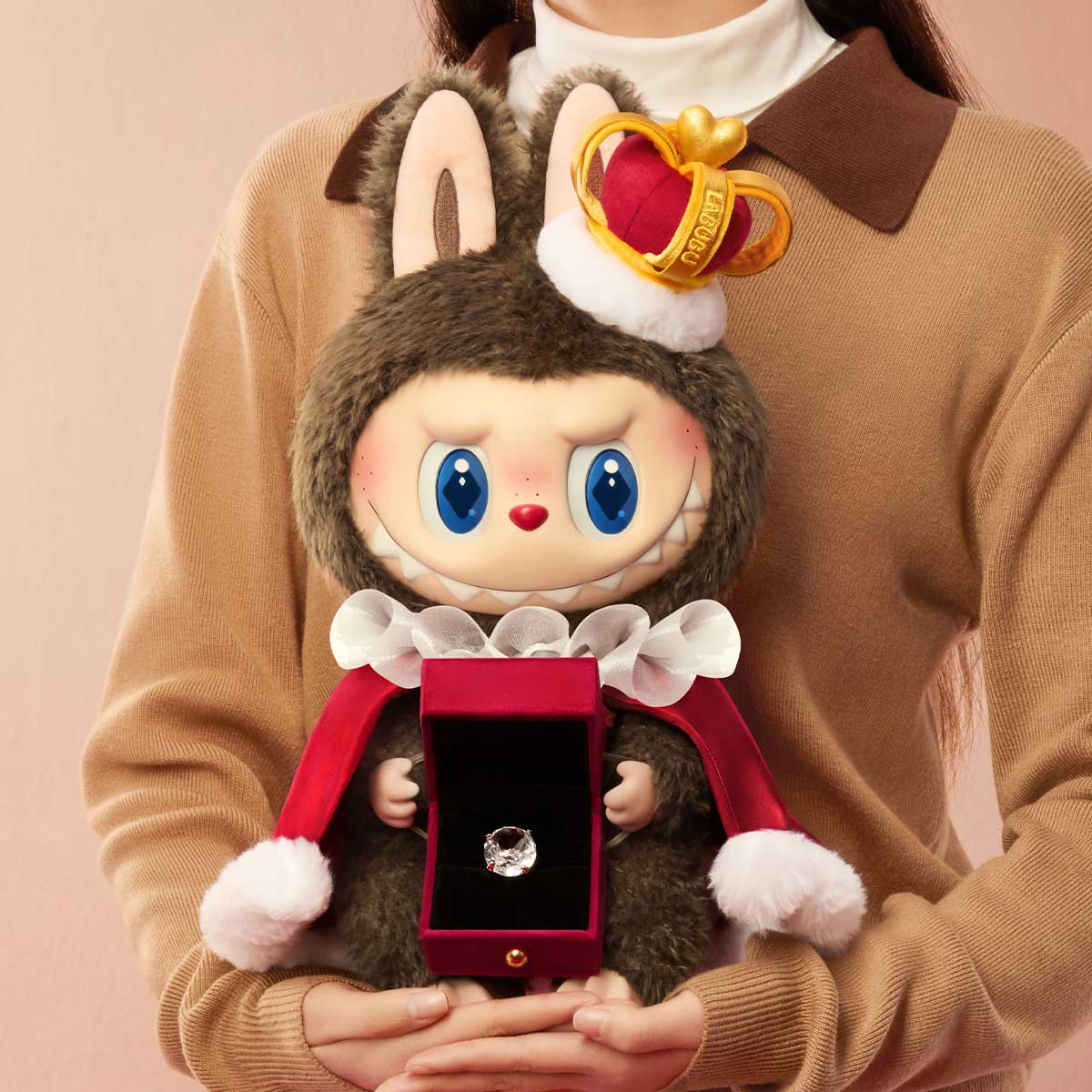 POP MART The Monsters Let's Checkmate Series Vinyl Plush Doll, Toys for Proposal Gift, Modern Home Decor, Collectible Toy Set for Desk Accessories