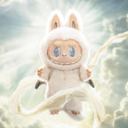 POP MART The Monsters - Angel in Clouds Vinyl Face Doll, 22.83 inches Height, Toys for Modern Home Decor, Collectible Toy Set for Desk Accessories, 1PC