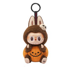 POP MART THE MONSTERS LABUBU Happy Halloween Party Series - Sitting Pumpkin Vinyl Plush Pendant